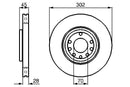Bosch Brake Disc > Single Bd1013 Part No - 0986479076