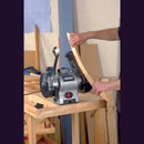 Bench Grinder with Sanding Belt and Worklight, 150mm, 370W