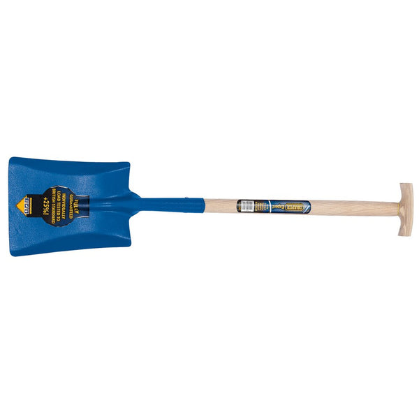 Square Mouth 'T' Handled Shovel with Ash Shaft
