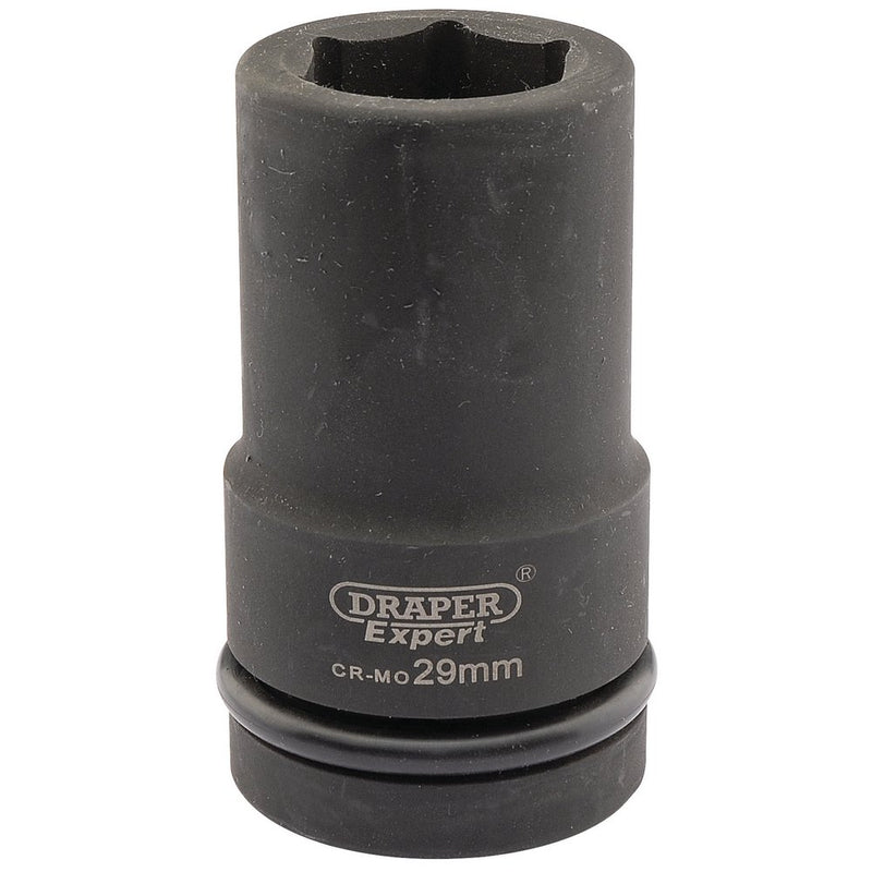 Expert HI-TORQ 6 Point Deep Impact Socket, 1" Sq Dr, 29mm