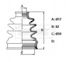 Borg & Beck Cv Joint Boot Kit Part No -BCB6343