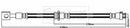 Borg & Beck Brake Hose Part No -BBH8004