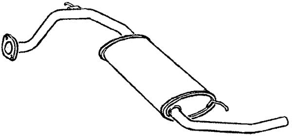 Klarius HA121W - Box With Tail Pipe