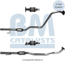 BM Cats Homologated Petrol Cat - BM92653H with Fitting Kit  FK92653B