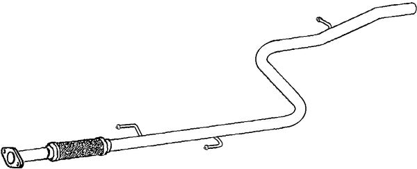 Klarius FT846T - Centre Pipe  - Fits Fiat Doblo 1.4i