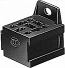 HELLA 8JA 003 526-002 Relay Socket - 9-pin connector - Blade Terminal Sleeve