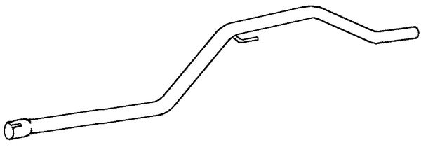 Klarius GM573J - Centre Pipe  - Fits Opel Signum 1.9CDTi