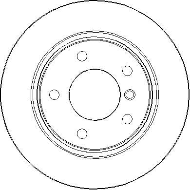 Disctech Brake Disc - Fits Bmw - ABD2948 - Rear Axle
