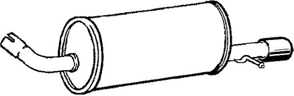 Klarius JR332C - Box With Tail Pipe Left Hand