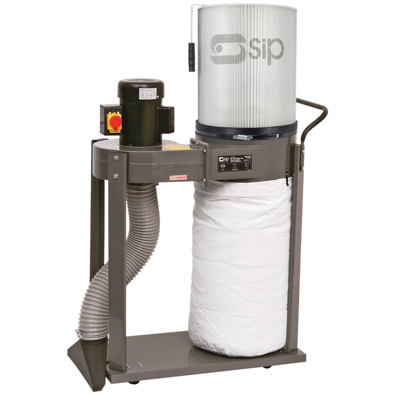 SIP 1HP Single Bag Dust Collector Package