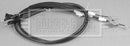 Borg & Beck Handbrake Cable - Inter - BKB2868