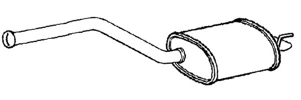 Klarius MZ721J - Box With Tail Pipe