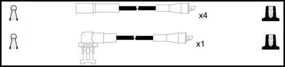 ElectroSpark Ignition Lead Set - OEK457