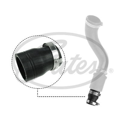 Gates Turbo Charger Hose - 09-0618