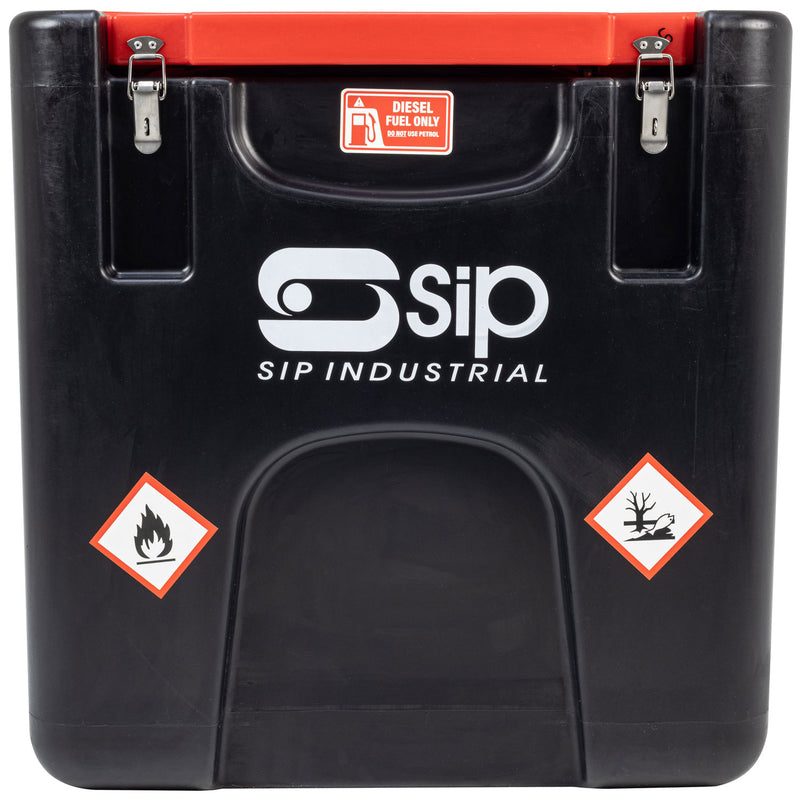 SIP 200ltr Portable Diesel Tank with High Flow 12v Transfer Pump