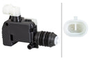 HELLA 8ET 358 095-251 Air Mass Sensor - 4-pin connector - Pipe-neck