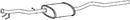 Klarius VW961X - Box With Centre Pipe  - Fits Volkswagen Amarok 2.0BiTDi