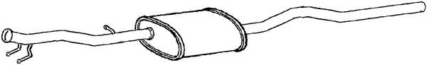 Klarius VW961X - Box With Centre Pipe  - Fits Volkswagen Amarok 2.0BiTDi
