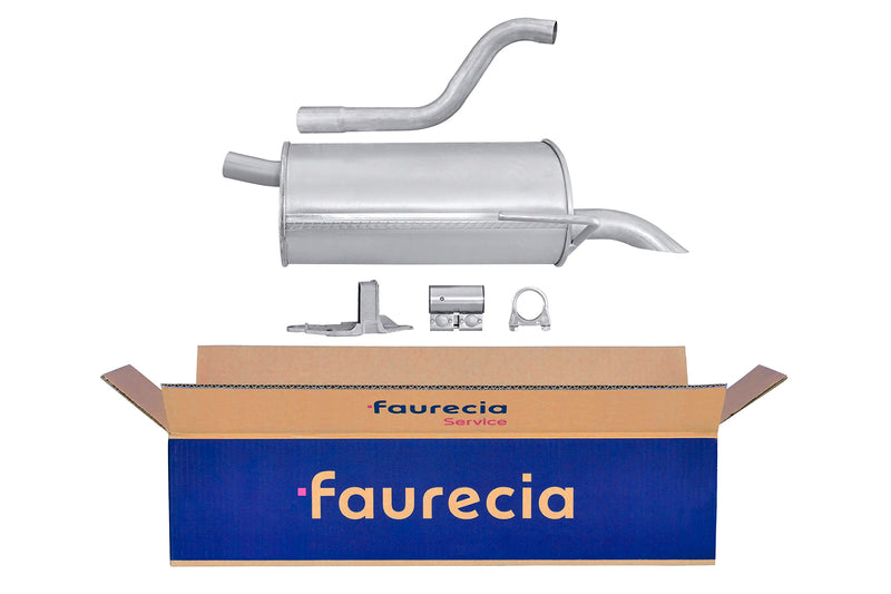 FAURECIA 8LD 366 034-391 Rear Muffler - Easy2Fit® Kit - fits RENAULT MEGANE CC