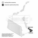 Borg & Beck Turbo Hose Part No -BTH1246
