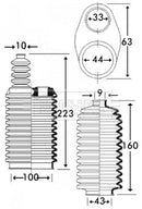 Borg & Beck Steering Gaiter Kit Part No -BSG3218