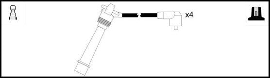 ElectroSpark Ignition Lead Set - OEK991