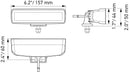 HELLA 1FB 358 176-221 LED-Spotlight - Black Magic Mini Lightbar 6.2" - 12/24V - 1600lm