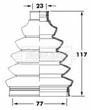 Borg & Beck Cv Joint Boot Kit Part No -BCB6068