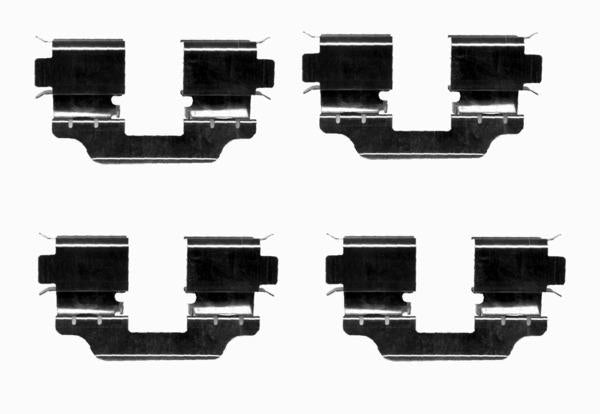 Textar Brake Pad Fitting Kit - 82055800