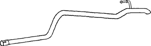 Klarius MZ355X - Tail Pipe  - Fits Mercedes Sprinter 2.3D