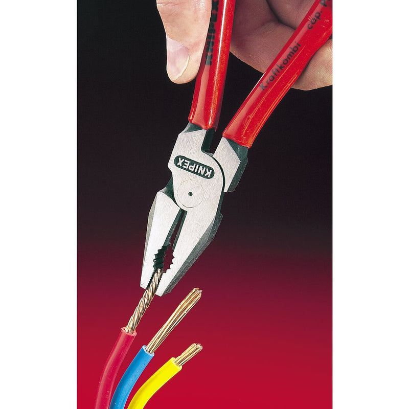 Knipex 02 01 200 SB High Leverage Combination Pliers, 200mm