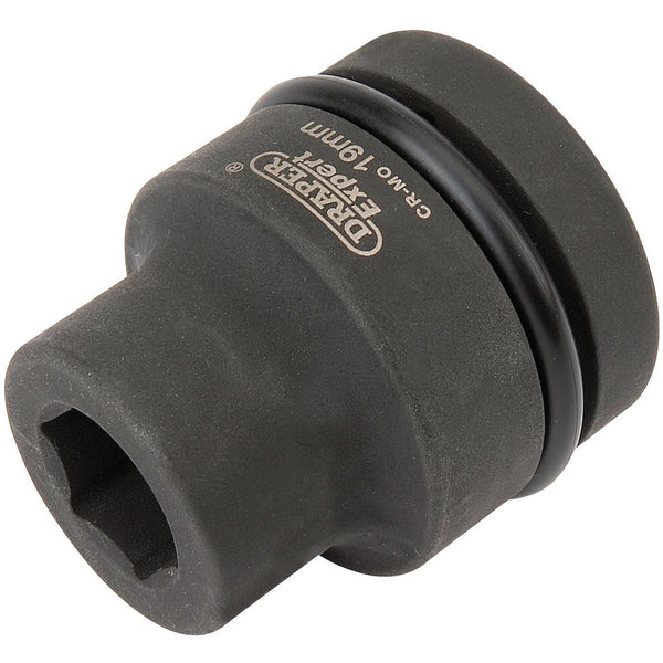 Expert HI-TORQ 6 Point Impact Socket, 1" Sq Dr, 19mm