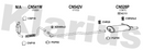 Klarius CN541W - Centre Pipe  - Fits Citroen Xsara Picasso 1.6HDi