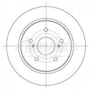 Borg & Beck Brake Disc Pair Part No -BBD5368
