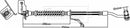 Borg & Beck Brake Hose Part No -BBH8032