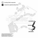Borg & Beck Turbo Hose Part No -BTH1124