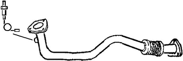 Klarius 301141 - Front Pipe For Cat  - Fits Fiat Brava 1.8i