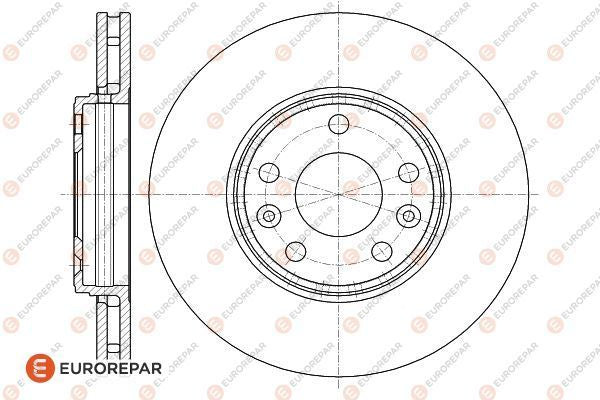 Eurorepar Brake Disc - 1620040780