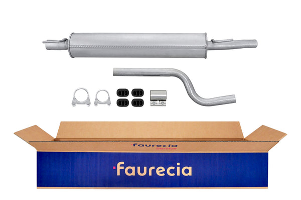 FAURECIA 8LC 366 025-091 Centre Muffler - Easy2Fit® Kit - fits PEUGEOT 206 (2E/K)