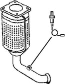 Klarius 322070 - Catalyst Type Approved Withpip  - Fits Citroen C4 1.4i