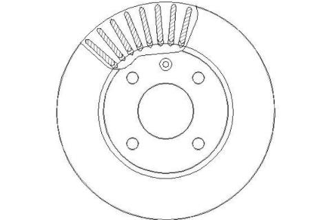 National Front Brake Disc - NBD1918