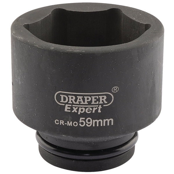 Expert HI-TORQ 6 Point Impact Socket, 3/4" Sq Dr, 59mm