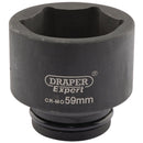 Expert HI-TORQ 6 Point Impact Socket, 3/4" Sq Dr, 59mm