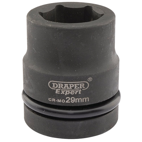 Expert HI-TORQ 6 Point Impact Socket, 1" Sq Dr, 29mm