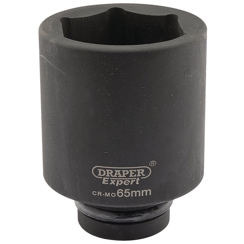 Expert HI-TORQ 6 Point Deep Impact Socket, 1" Sq Dr, 65mm