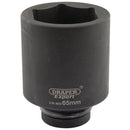 Expert HI-TORQ 6 Point Deep Impact Socket, 1" Sq Dr, 65mm
