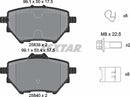 Citroën Opel Peugeot Toyota Vauxhall, Brake Pad Set - Textar 2583901