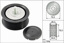 INA Deflection/Guide Pulley - V-Ribbed Belt - Part No - 532080010