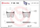 Brembo Brake Pad Set - P85152