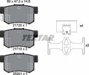 Textar Brake Pad Set - 2172001